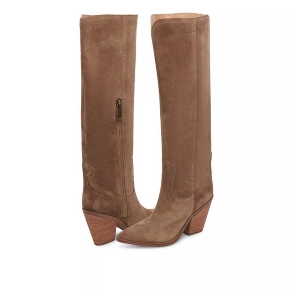 Blondo Shoes - NWT BLONDO WRANGLER WATERPROOF WESTERN-STYLE SUEDE BOOT Size 8.5